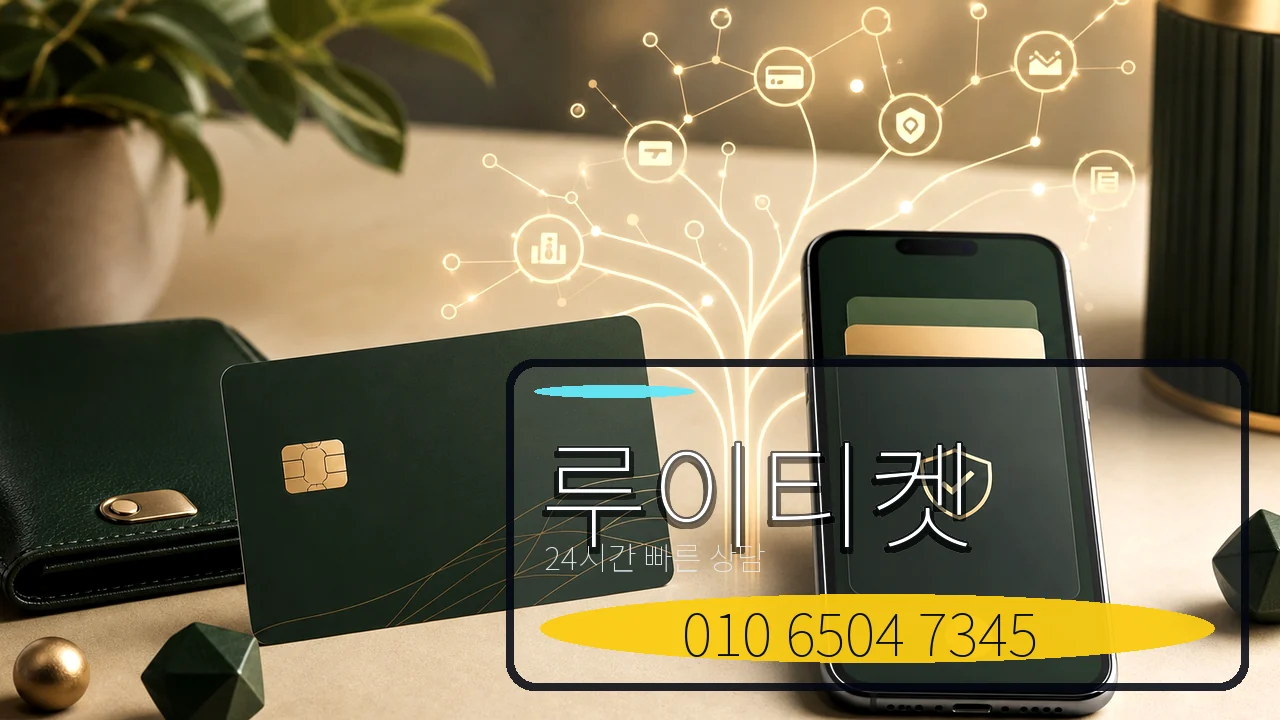 정보이용료현금화 루이티켓 카카오톡 상담 이미지