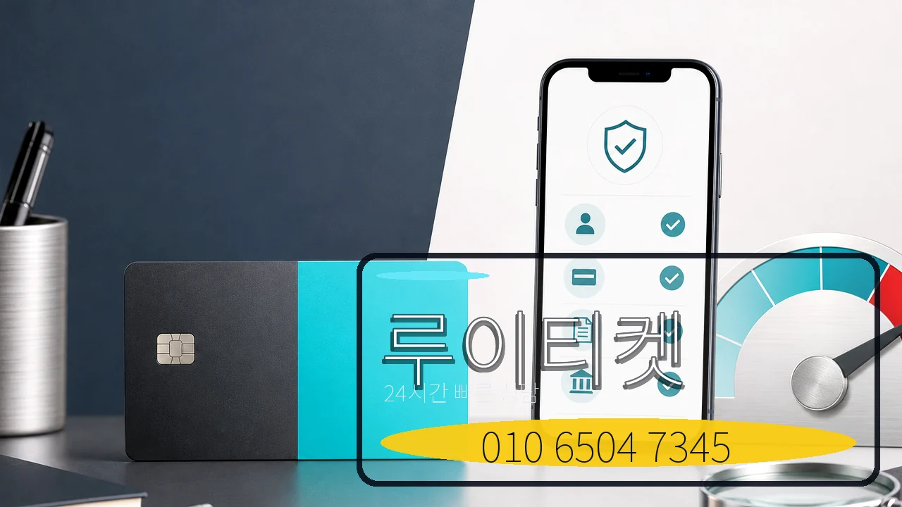 정보이용료현금화 루이티켓 카카오톡 상담 이미지