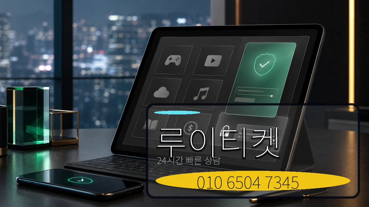 신용카드현금화 루이티켓 확인 상담 이미지