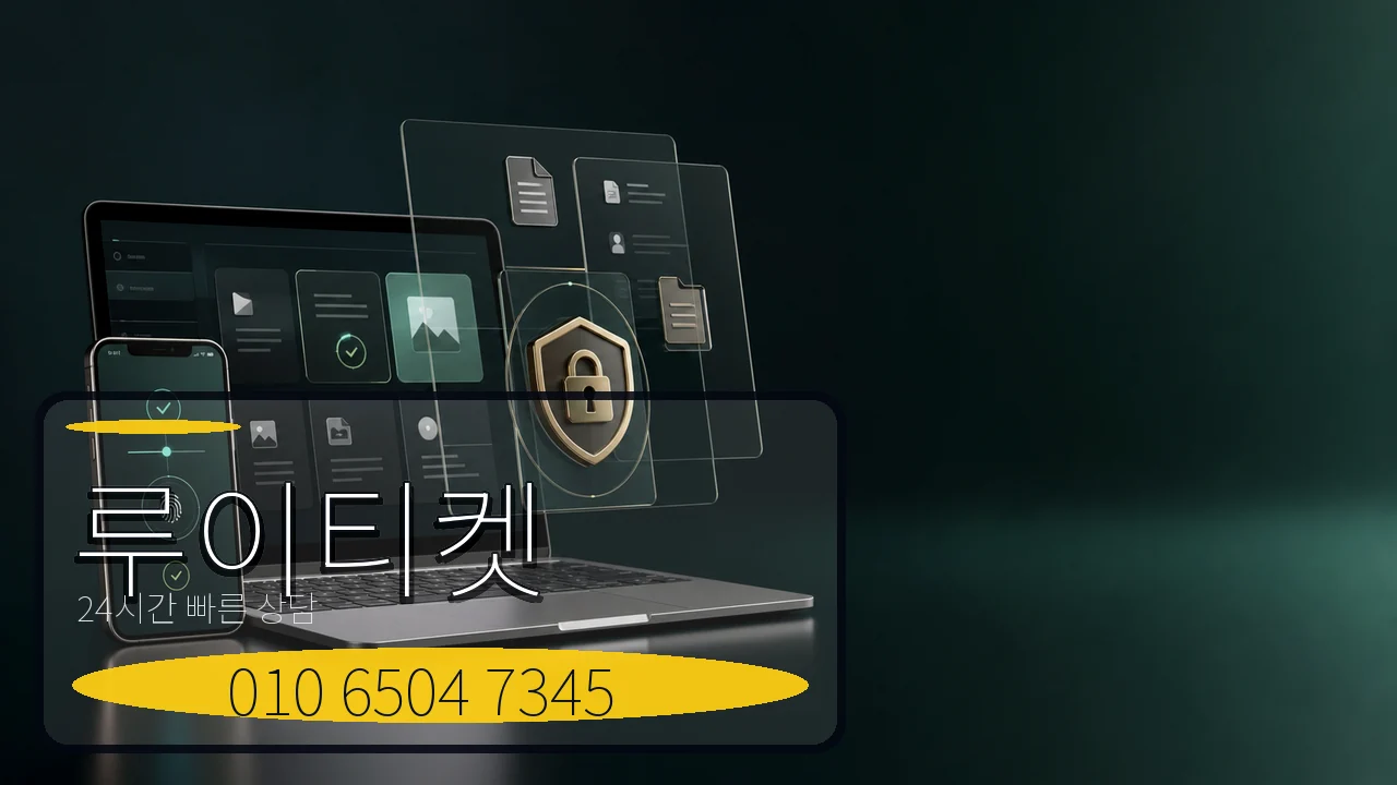 소액결제현금화 루이티켓 전화 상담 이미지