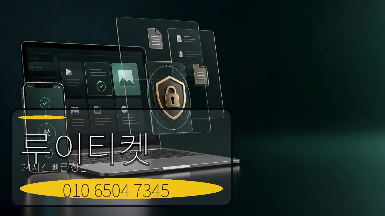 콘텐츠이용료현금화 루이티켓 빠른 상담 이미지