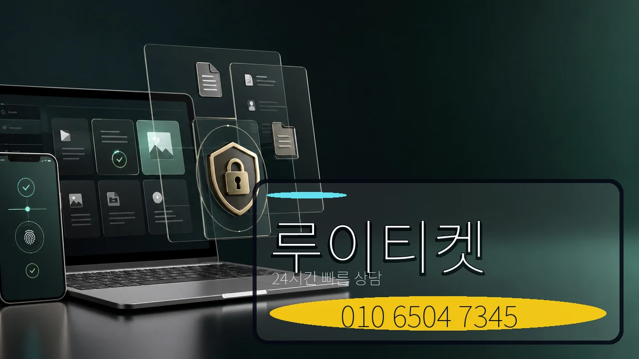 신용카드현금화 루이티켓 확인 상담 이미지