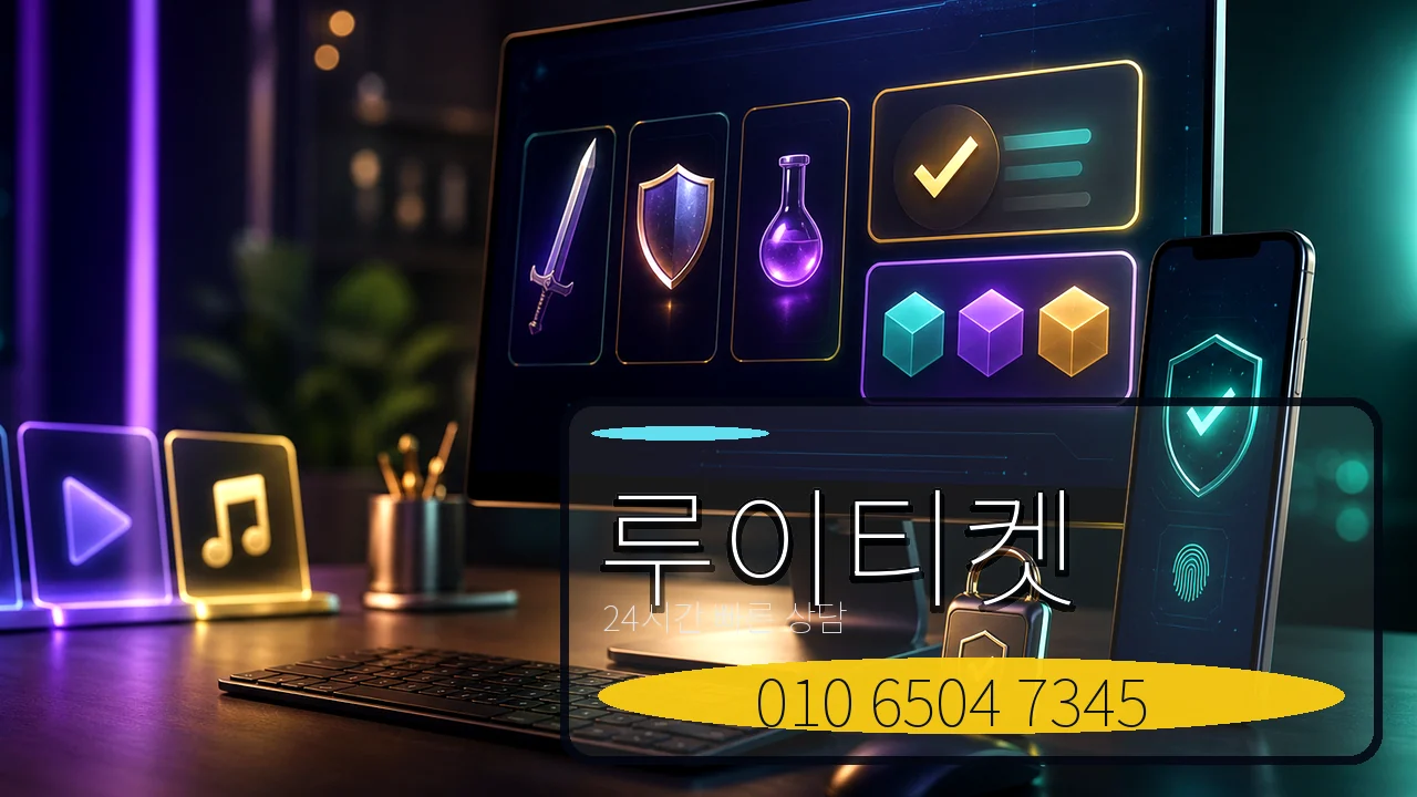 24시 상담문의 루이티켓 전화번호 이미지