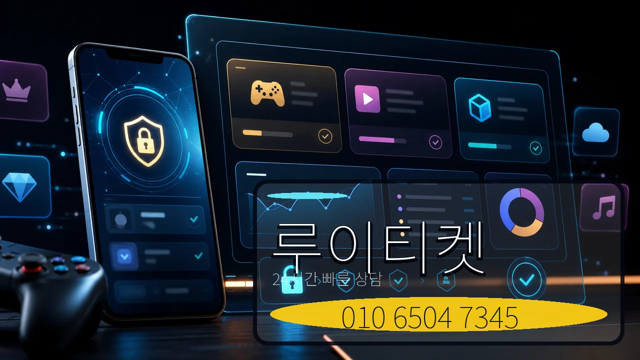 신용카드현금화 루이티켓 확인 상담 이미지