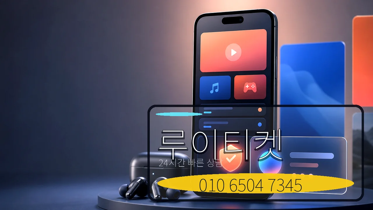 24시 상담문의 루이티켓 전화번호 이미지