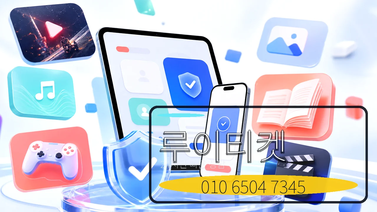 24시 상담문의 루이티켓 전화번호 이미지
