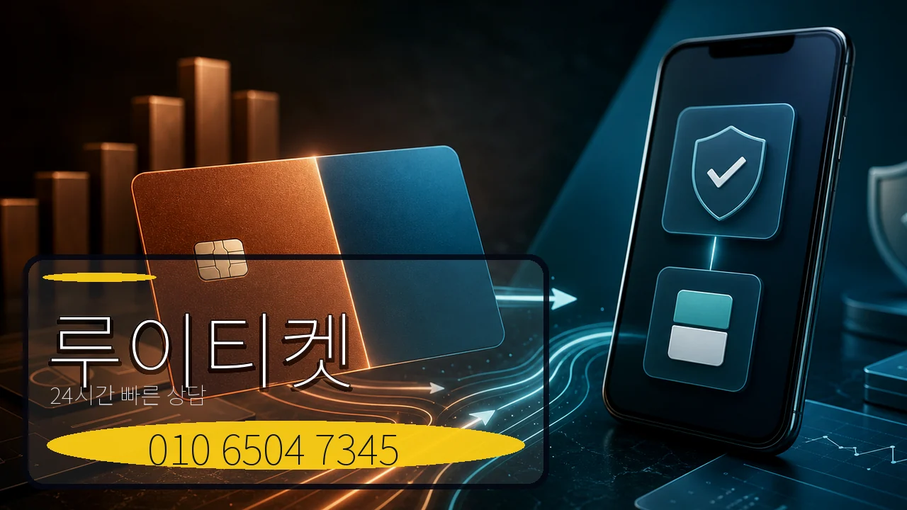 모빌카드현금화 루이티켓 상품권 상담 이미지